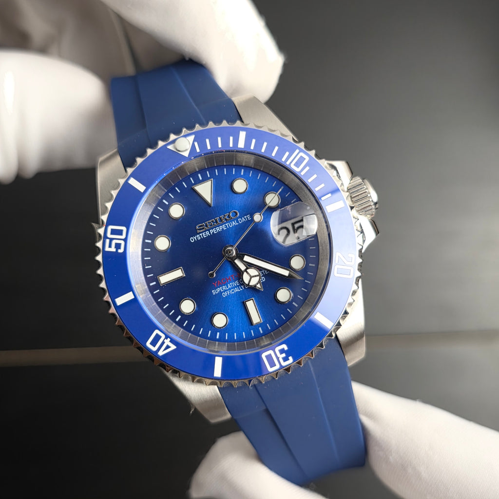 Seiko Submariner Blue