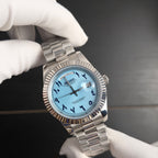 Seiko Day Date Blue