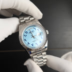 Seiko Day Date Blue