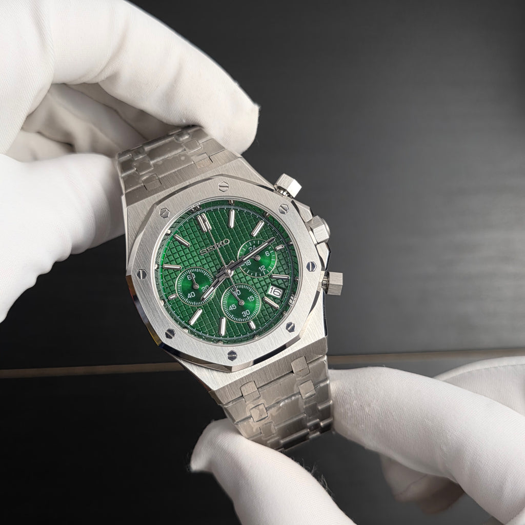 Seiko Royal Oak | Chrono Green