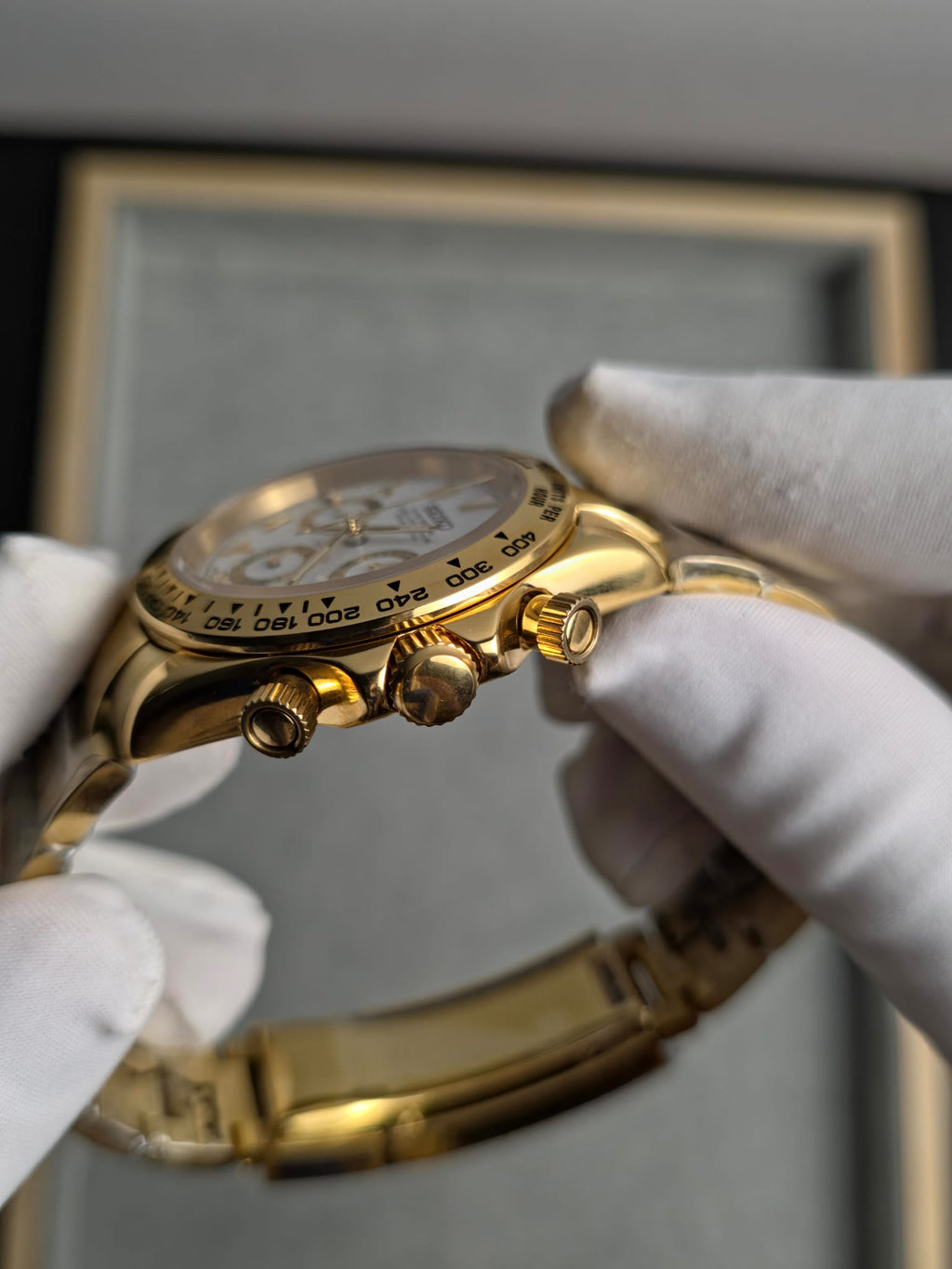 Seiko Daytona Gold Arab Numbers