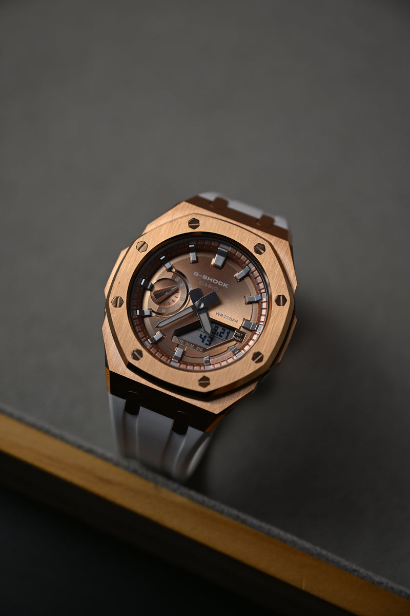 G-Shock Custom Rose Gold Copper