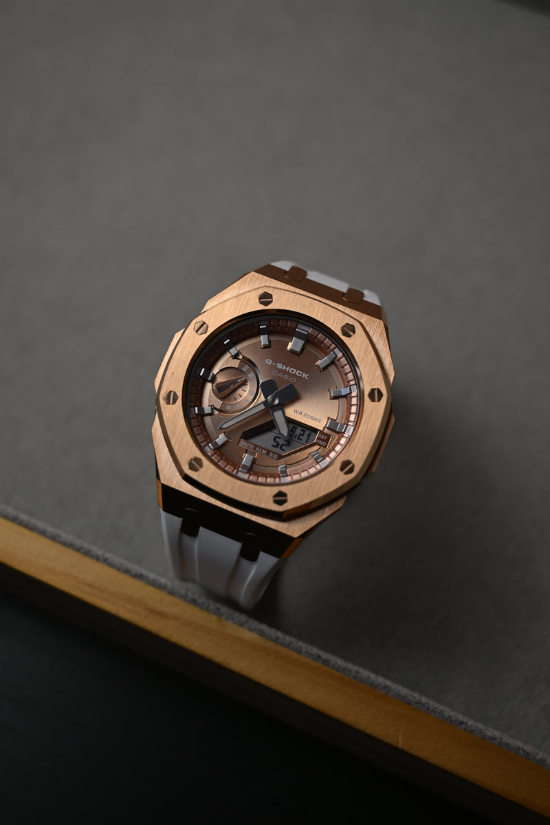 G-Shock Custom Rose Gold Copper