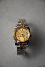 Datejust Two Tone Champagne – ceas asamblat de Alexie Collection, poza 2