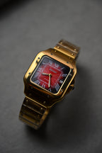 Santos Gold Red – ceas asamblat de Alexie Collection, poza 3