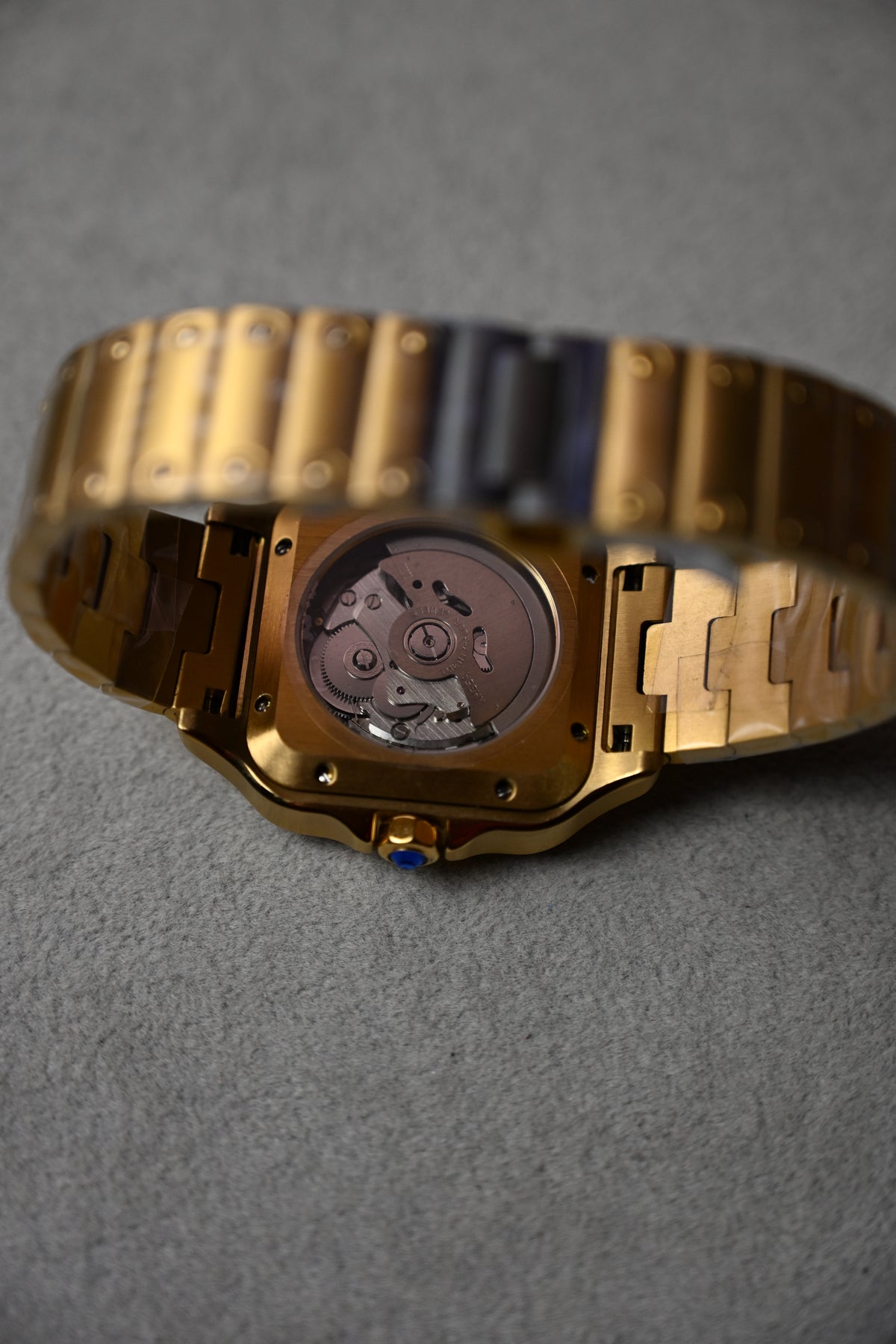 Santos Gold Red – ceas asamblat de Alexie Collection, poza 8