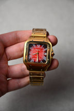 Santos Gold Red – ceas asamblat de Alexie Collection, poza 7
