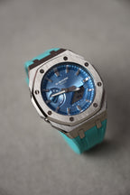 G-Shock Custom Ice Blue – ceas asamblat de Alexie Collection, poza 1
