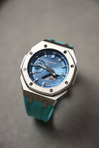 G-Shock Custom Ice Blue – ceas asamblat de Alexie Collection, poza 3