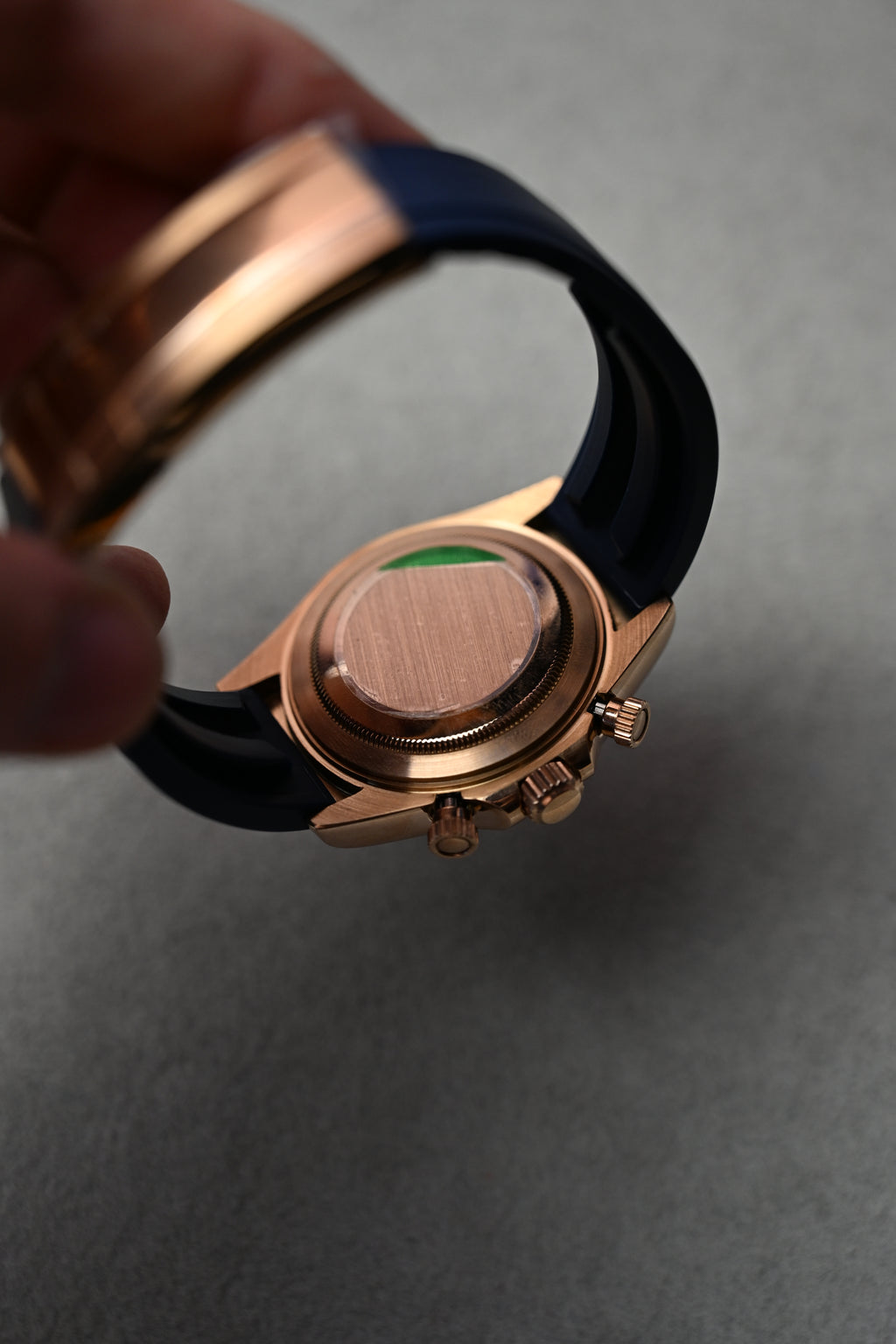 Daytona Rose Gold Pink – ceas asamblat de Alexie Collection, poza 7