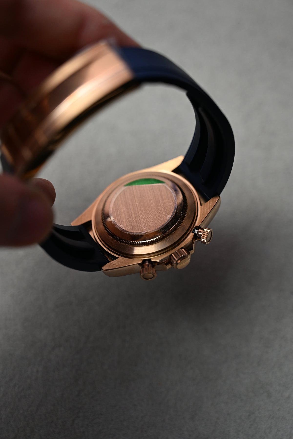 Daytona Rose Gold Pink – ceas asamblat de Alexie Collection, poza 7