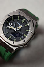 G-Shock Custom Steel Green – ceas asamblat de Alexie Collection, poza 2
