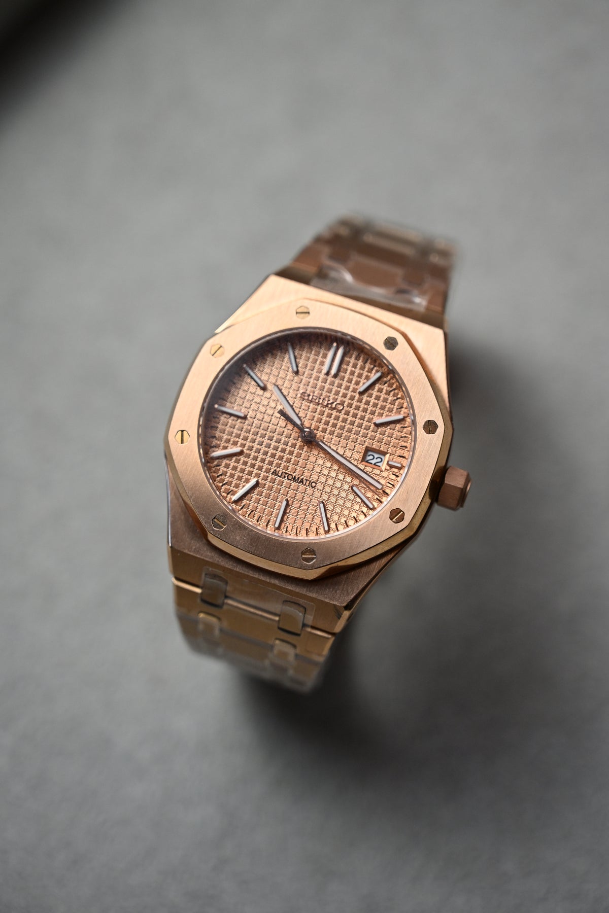 Royal Oak Full Rose Gold – ceas asamblat de Alexie Collection, poza 2