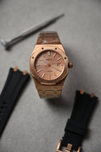 Royal Oak Full Rose Gold – ceas asamblat de Alexie Collection, poza 5