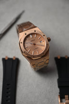 Royal Oak Full Rose Gold – ceas asamblat de Alexie Collection, poza 6