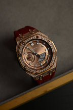 G-Shock Custom Rose Gold Iced