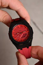 G-Shock Custom Black Red