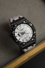 G-Shock Custom Carbon White