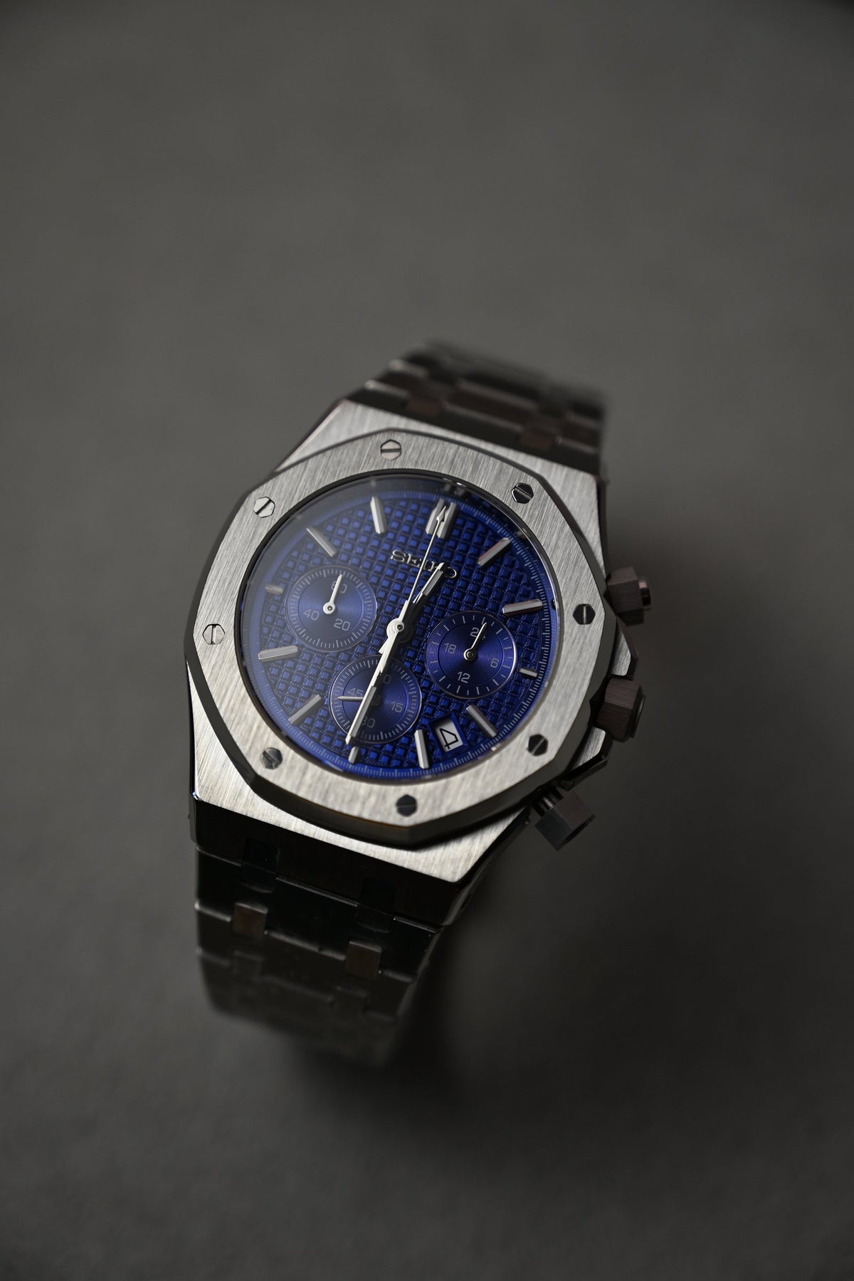 Royal Oak Chrono Blue – ceas asamblat de Alexie Collection