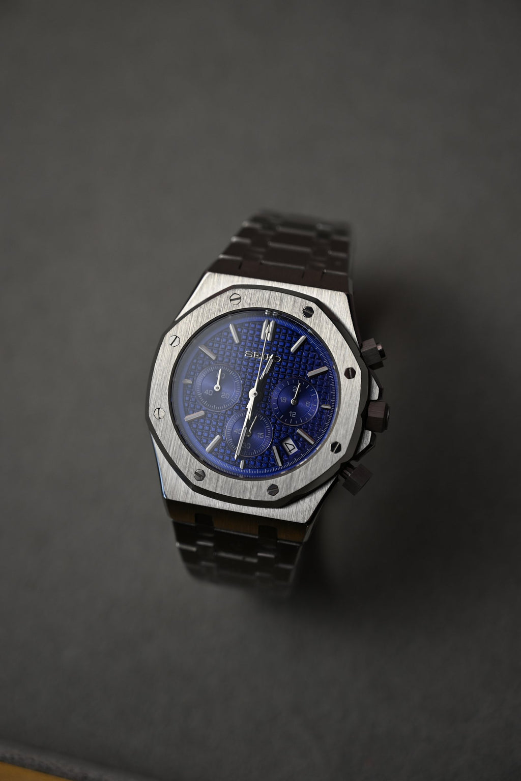 Royal Oak Chrono Blue – ceas asamblat de Alexie Collection
