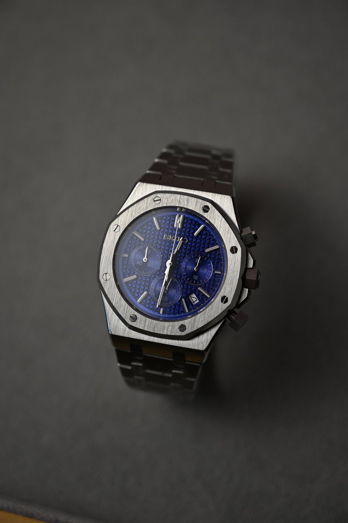 Royal Oak Chrono Blue – ceas asamblat de Alexie Collection