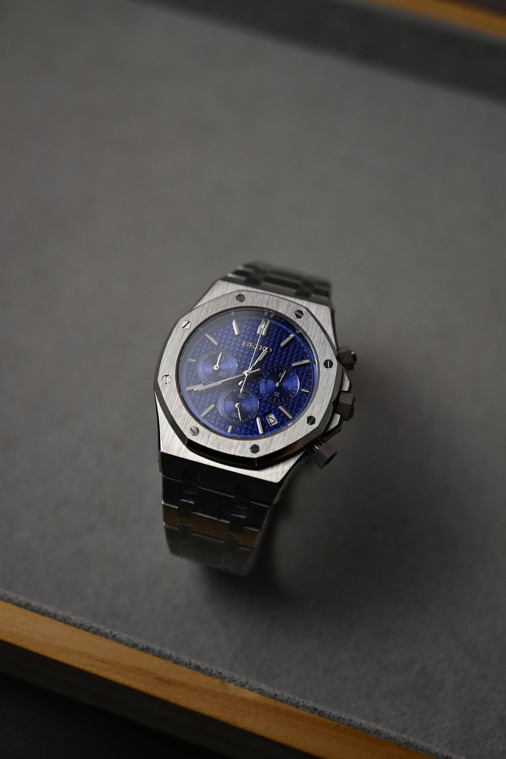 Royal Oak Chrono Blue – ceas asamblat de Alexie Collection
