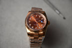 Datejust Full Rose Gold Diamonds – ceas asamblat de Alexie Collection