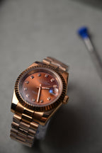 Datejust Full Rose Gold Diamonds – ceas asamblat de Alexie Collection