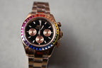 Daytona Rainbow Rose Gold – ceas asamblat de Alexie Collection