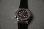 Nautilus Open Heart Black – ceas asamblat de Alexie Collection