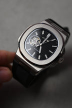 Nautilus Open Heart Black – ceas asamblat de Alexie Collection