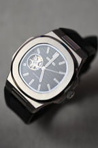 Nautilus Open Heart Black – ceas asamblat de Alexie Collection
