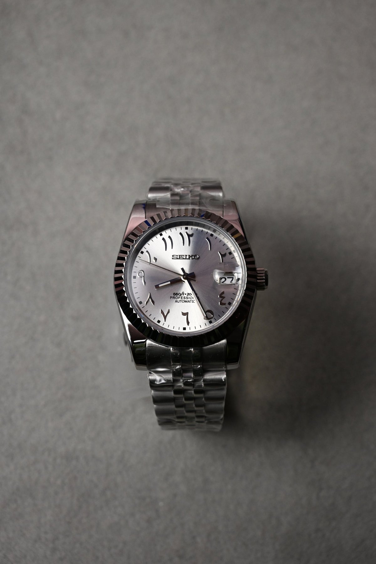 Datejust White Arab – ceas asamblat de Alexie Collection