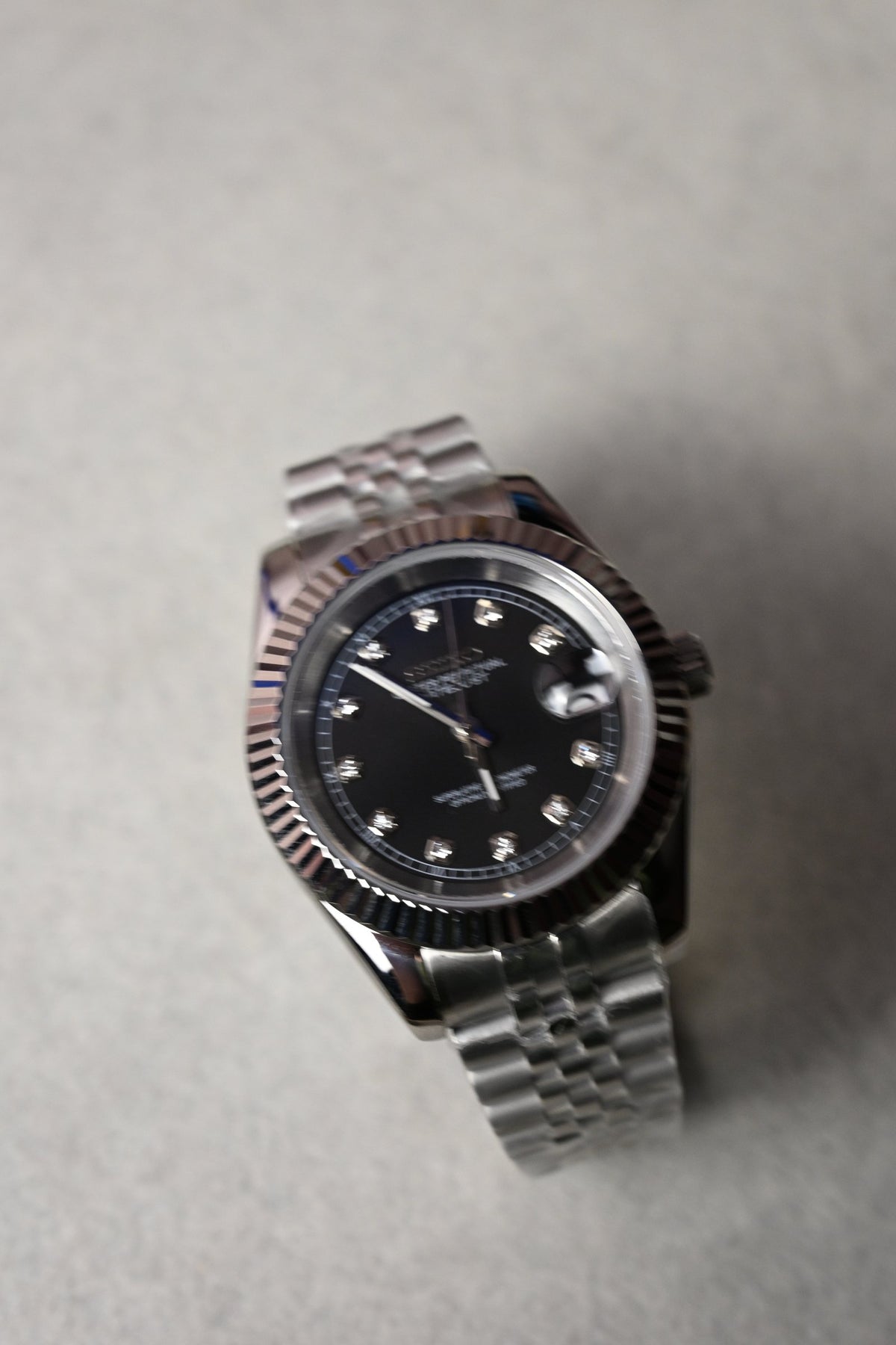 Datejust Black Diamonds – ceas asamblat de Alexie Collection