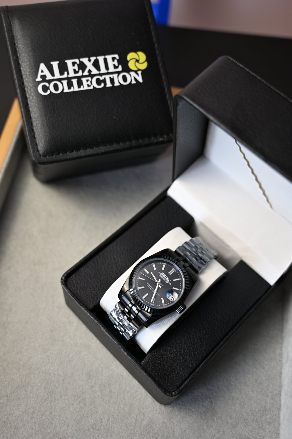 Datejust Black Chocolate – ceas asamblat de Alexie Collection