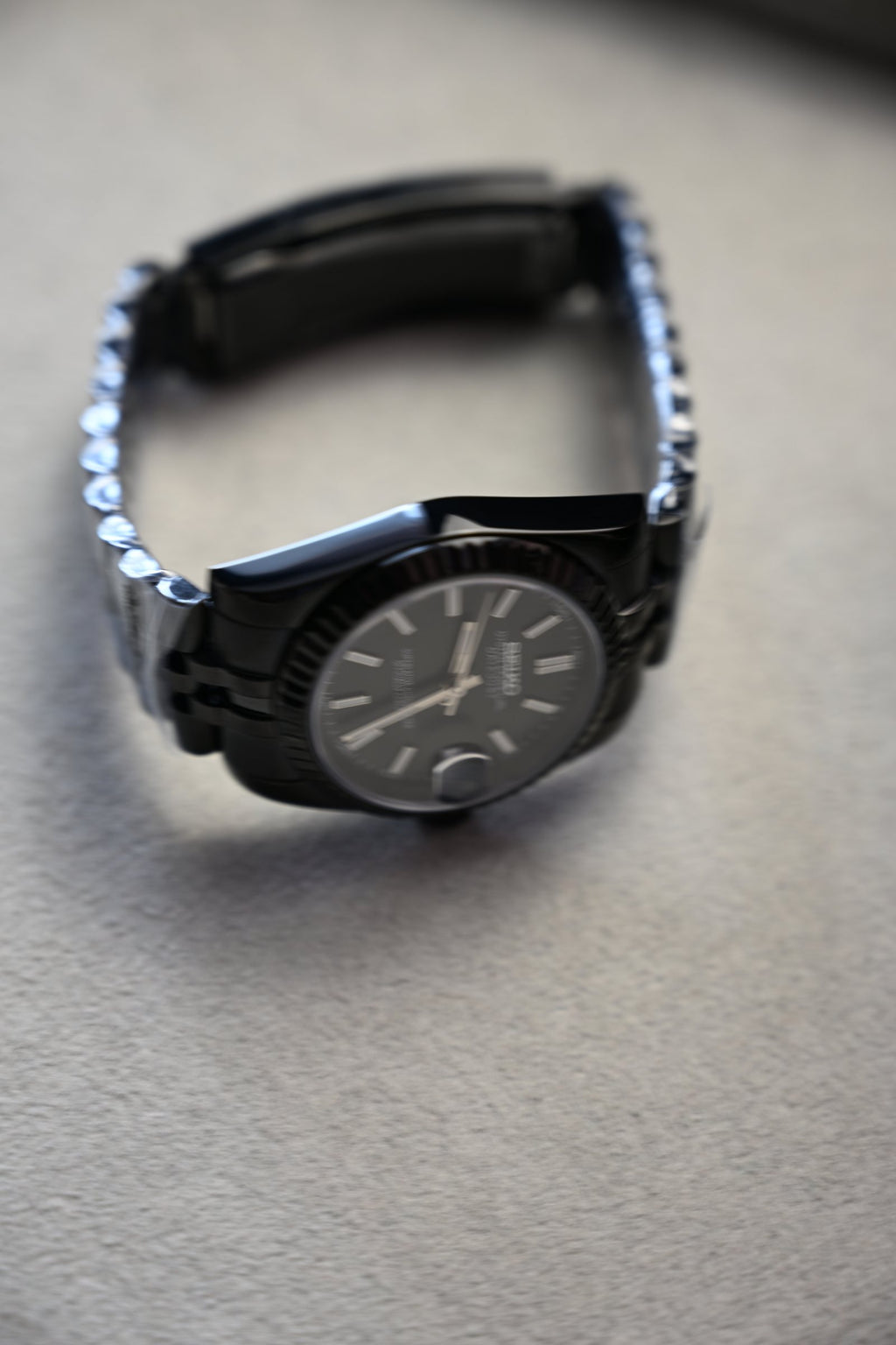 Datejust Black Chocolate – ceas asamblat de Alexie Collection