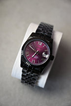 Datejust Black Purple – ceas asamblat de Alexie Collection