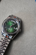 Day-Date Green Arab – ceas asamblat de Alexie Collection