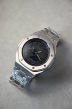 G-Shock Custom Steel Blue – ceas asamblat de Alexie Collection