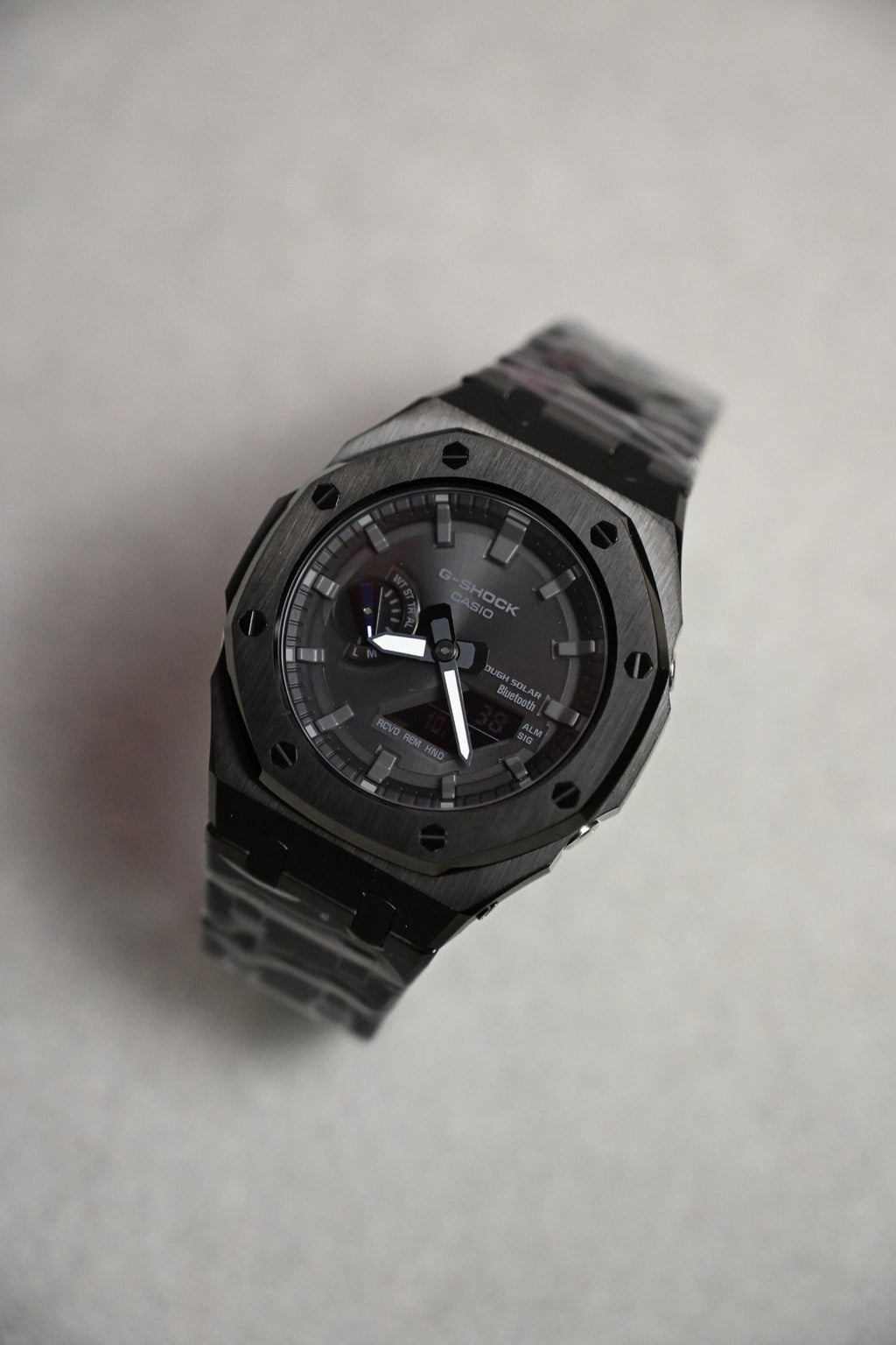 G-Shock Custom Black Metal – ceas asamblat de Alexie Collection