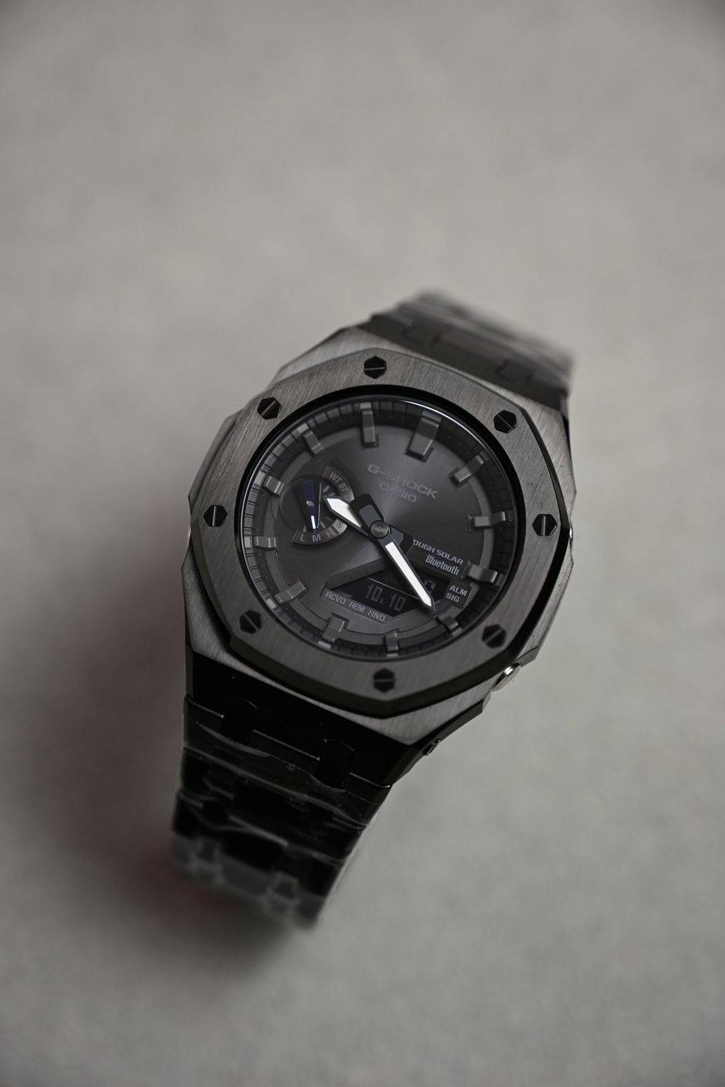 G-Shock Custom Black Metal – ceas asamblat de Alexie Collection