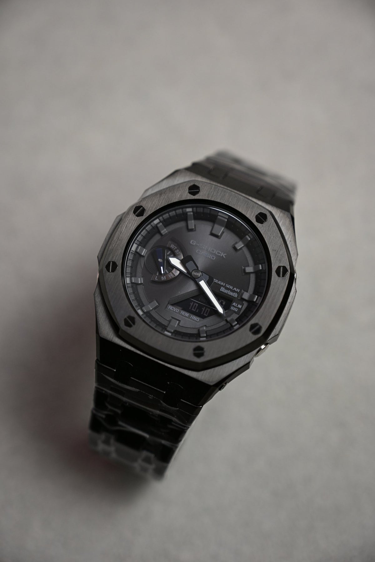 G-Shock Custom Black Metal – ceas asamblat de Alexie Collection