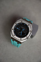 G-Shock Custom Ice Blue – ceas asamblat de Alexie Collection