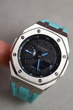 G-Shock Custom Ice Blue – ceas asamblat de Alexie Collection