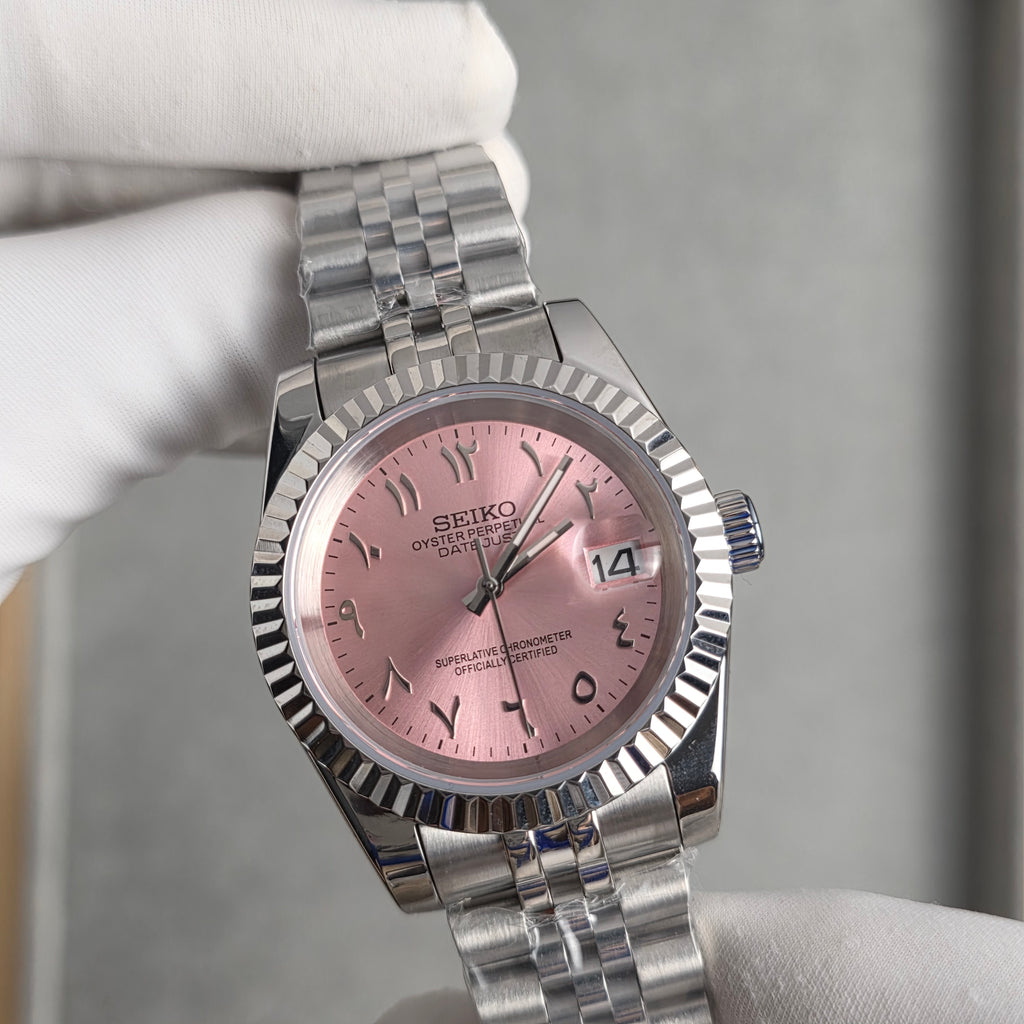 Seiko Datejust Pink