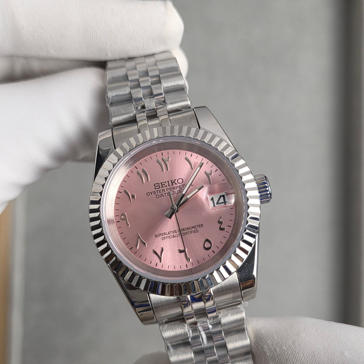 Datejust cadran roz