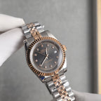 Seiko Justdate Chocolate Diamonds