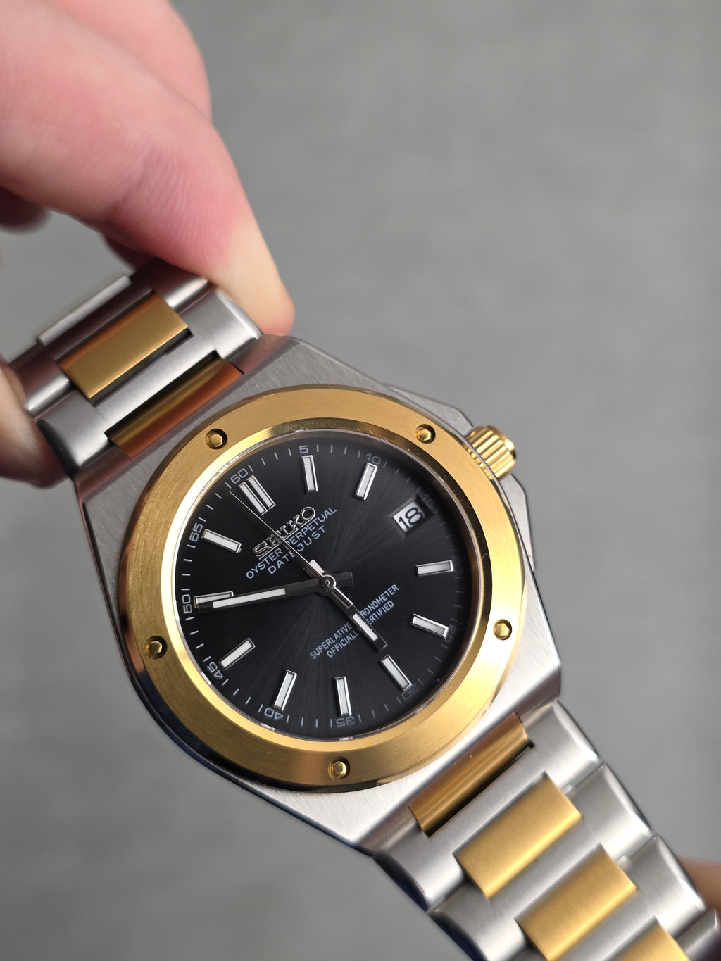 Alexie | Two Tone Gold
