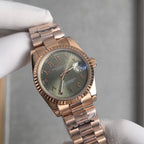 Seiko Rose Gold Green