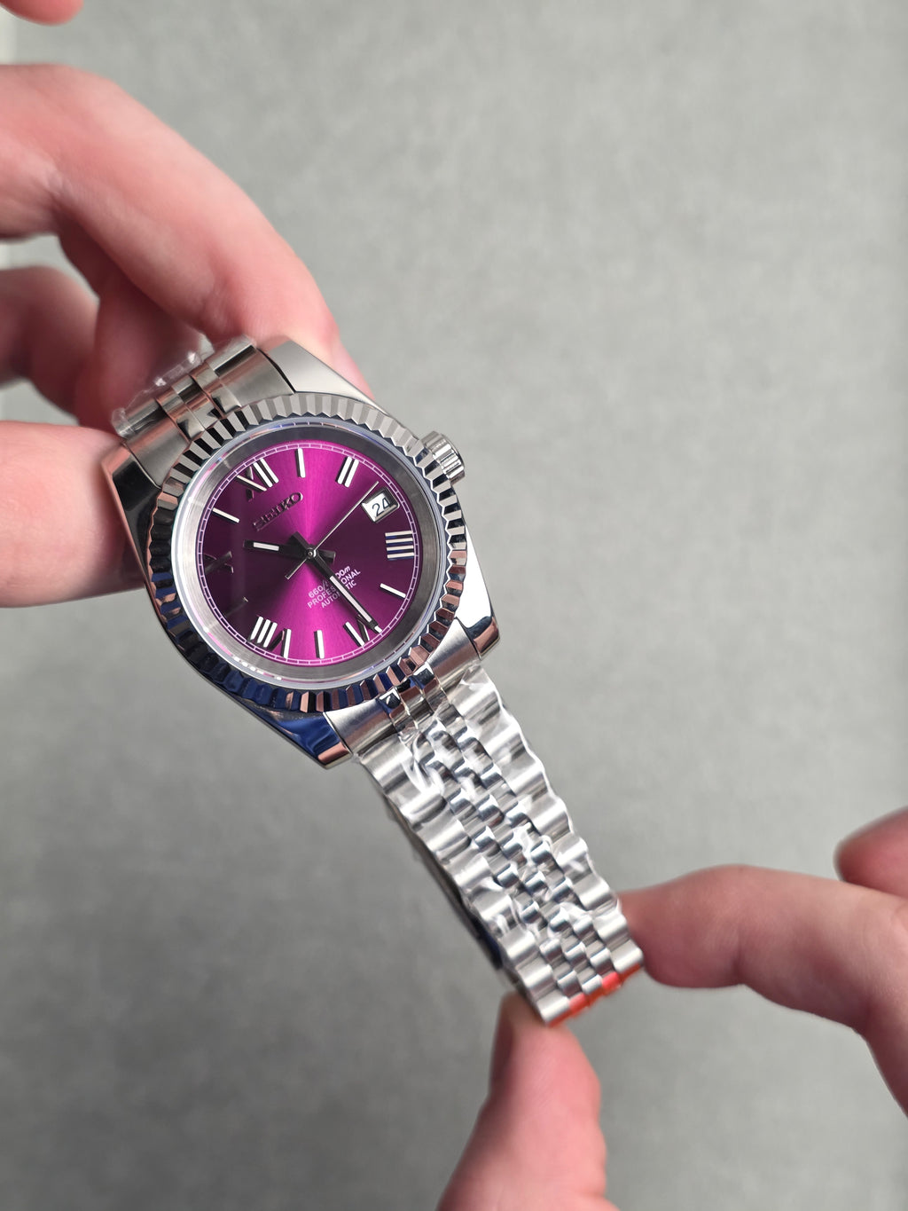 Seiko | Datejust Purple